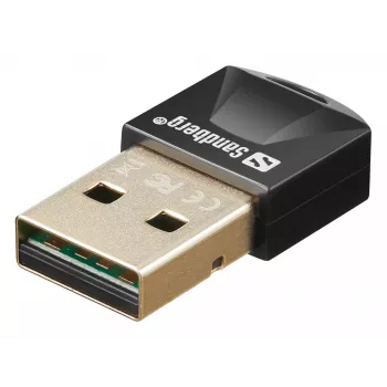 Ασύρματος πομποδέκτης USB BT 5.3 Sandberg, Wireless, USB, Bluetooth, 3 Mbit/s, μαύρος