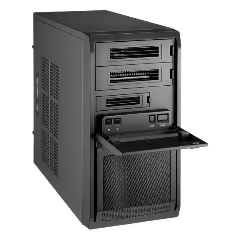 Κουτί υπολογιστή Chieftec LT-01B-OP Mini Tower μαύρο