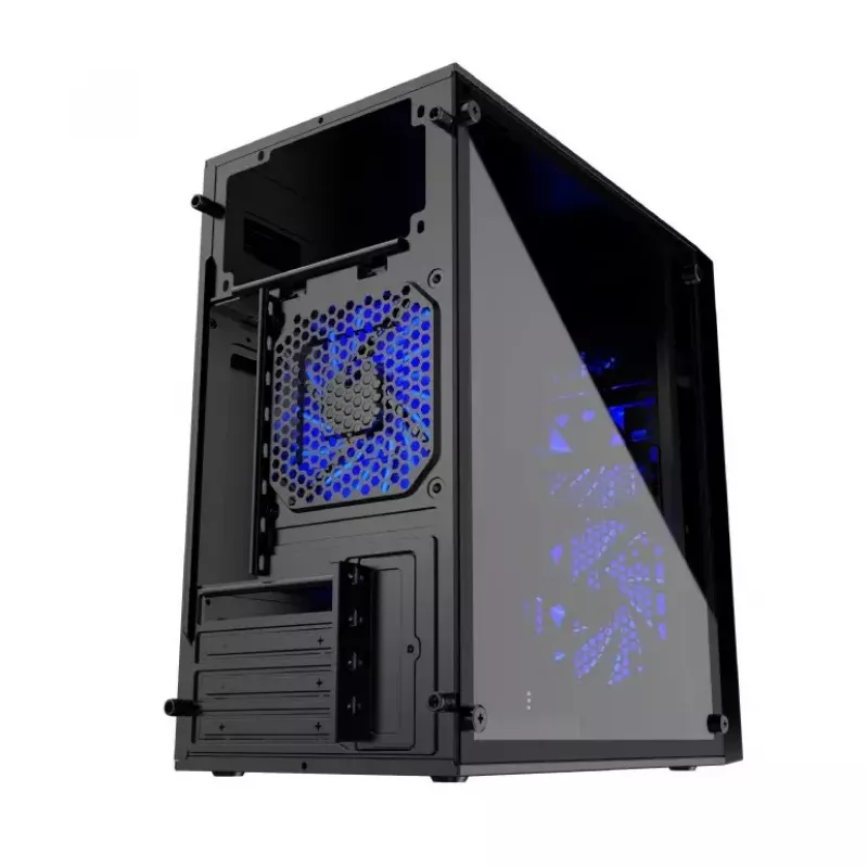 Κουτί υπολογιστή Gembird CCC-FORNAX-960B Midi Tower μαύρο