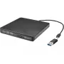 Sandberg USB-C/A DVD drive, Μαύρο, Δίσκος, Desktop/Laptop, DVD Super Multi DL, USB Type-C, CD-R, CD-ROM, CD-RW, DVD+R DL, DVD-R, DVD-R DL, DVD-RAM, DVD-ROM, DVD-RW