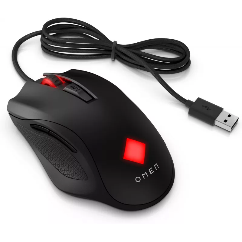 HP OMEN Vector Ποντίκι, Δεξιόχειρας, IR-LED, USB Type-A, 16000 DPI, 1 ms, Μαύρο