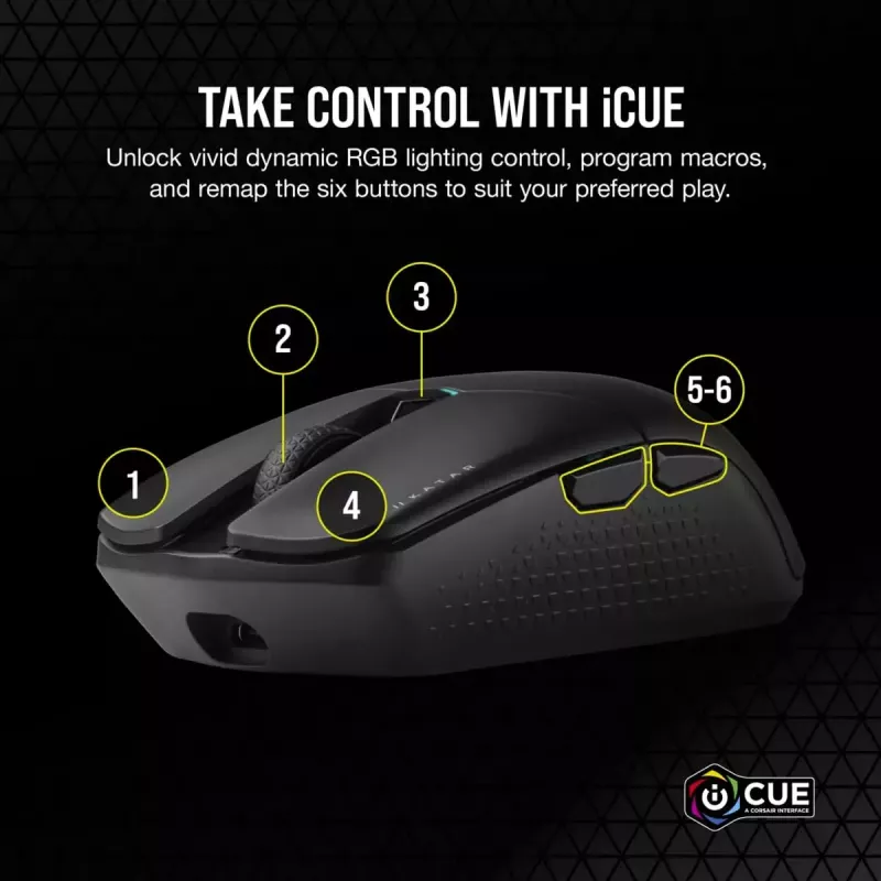 Gaming ποντίκι Corsair KATAR ELITE Wireless