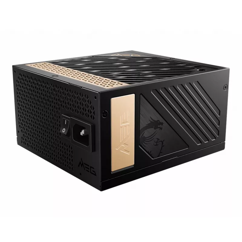 MSI MEG AI1300P PCIE5 Τροφοδοτικό 1300 W 24-Pin ATX ATX Μαύρο