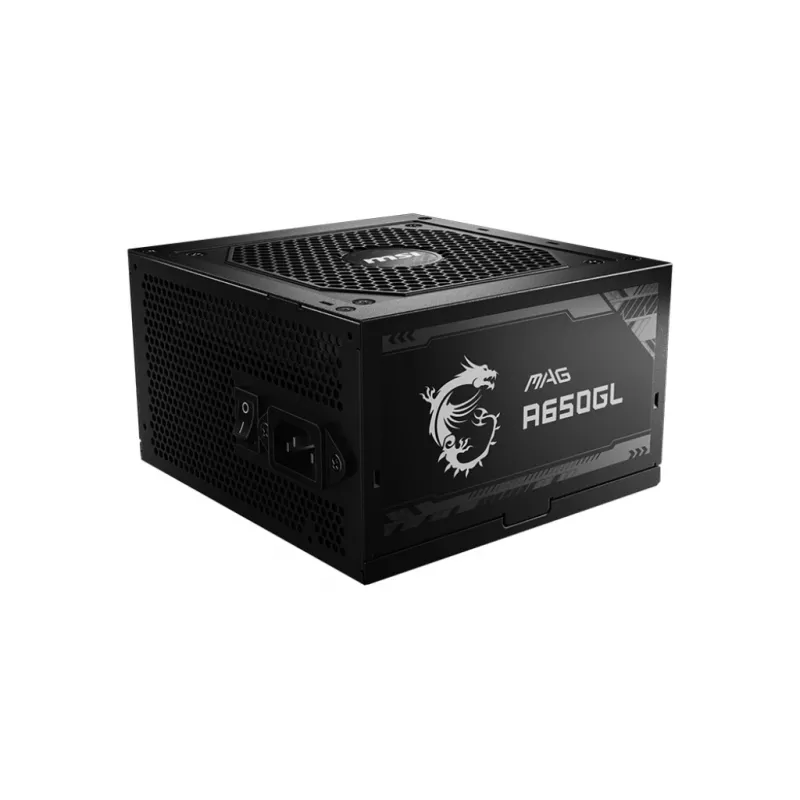 MSI MAG A650GL Τροφοδοτικό 650 W 20+4 pin ATX ATX Μαύρο
