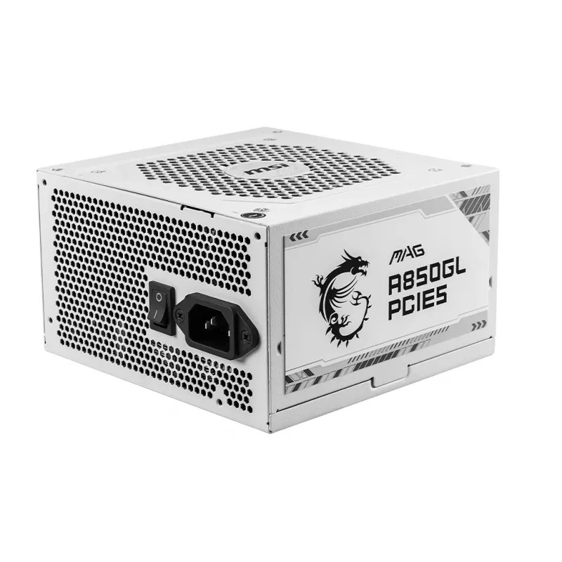 MSI MAG A850GL PCIE5 WHITE Τροφοδοτικό 850 W 20+4 Pin ATX ATX