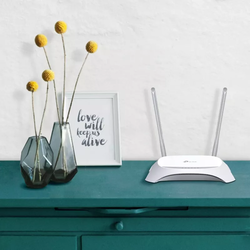 TP-Link TL-MR3420 Router WLAN Fast Ethernet Single-Band (2,4 GHz) Μαύρο, Λευκό