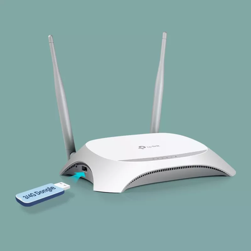 TP-Link TL-MR3420 Router WLAN Fast Ethernet Single-Band (2,4 GHz) Μαύρο, Λευκό