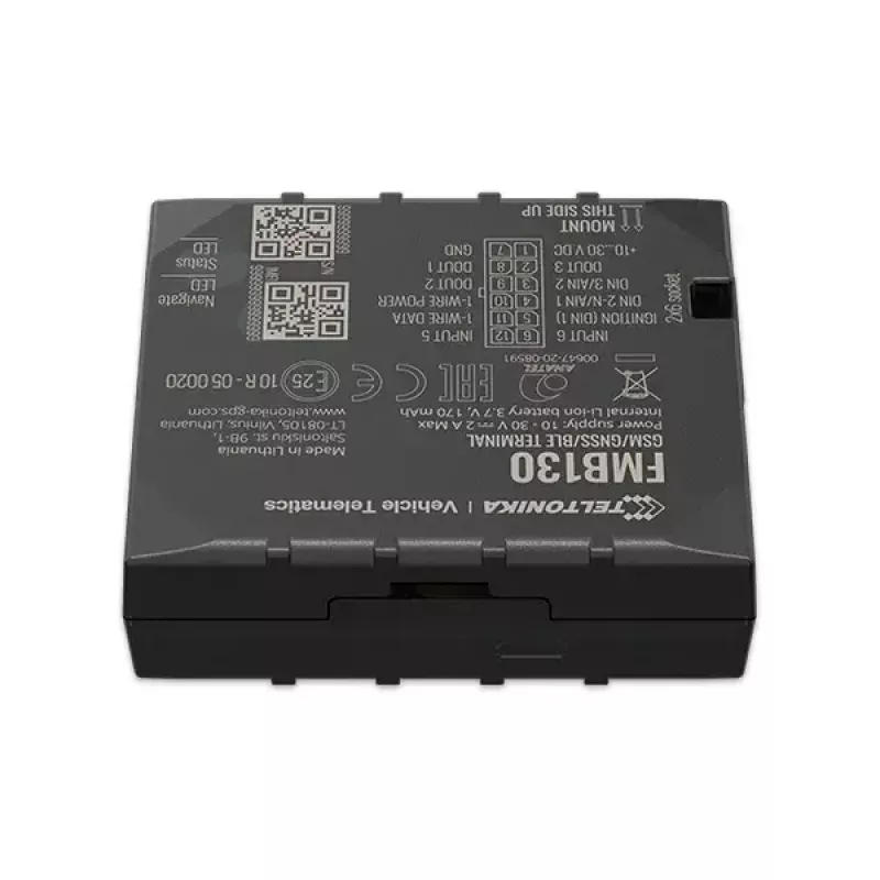 GPS-Tracker Teltonika FMB130 Αυτοκίνητο Μαύρο