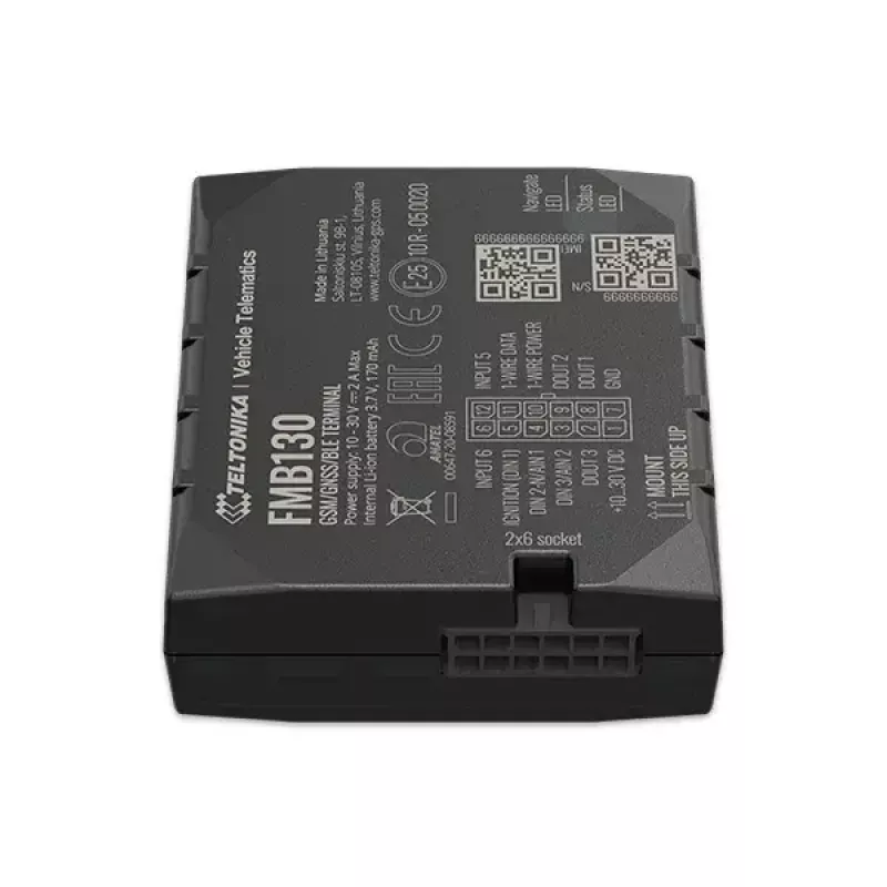 GPS-Tracker Teltonika FMB130 Αυτοκίνητο Μαύρο