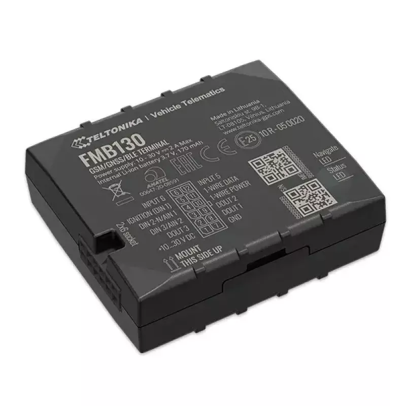 GPS-Tracker Teltonika FMB130 Αυτοκίνητο Μαύρο