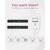 ICY BOX IB-DK8801-TB4 Ενσύρματο Thunderbolt 4 Ανθρακί, Μαύρο