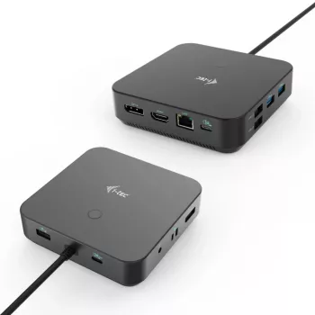 i-tec USB-C HDMI Dual DP Σταθμός σύνδεσης με Power Delivery 100 W