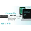 i-tec USB-C HDMI Dual DP Σταθμός σύνδεσης με Power Delivery 100 W