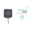 i-tec USB-C HDMI Dual DP Σταθμός σύνδεσης με Power Delivery 100 W