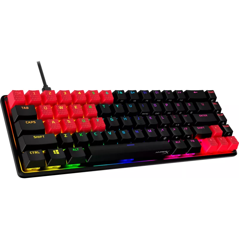 HyperX Rubber Keycaps - Σετ αξεσουάρ gaming - Κόκκινο (US-Layout)