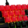 HyperX Rubber Keycaps - Σετ αξεσουάρ gaming - Κόκκινο (US-Layout)