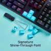 HyperX Rubber Keycaps - Σετ αξεσουάρ gaming - Κόκκινο (US-Layout)