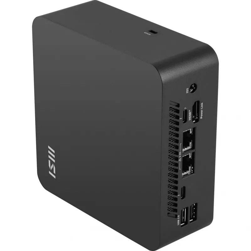 MSI Cubi NUC AI+ 2MG-007EU Copilot+ PC Intel Core Ultra 9 288V 32 GB LPDDR5x-SDRAM 1 TB SSD Windows 11 Pro Mini PC Μαύρο