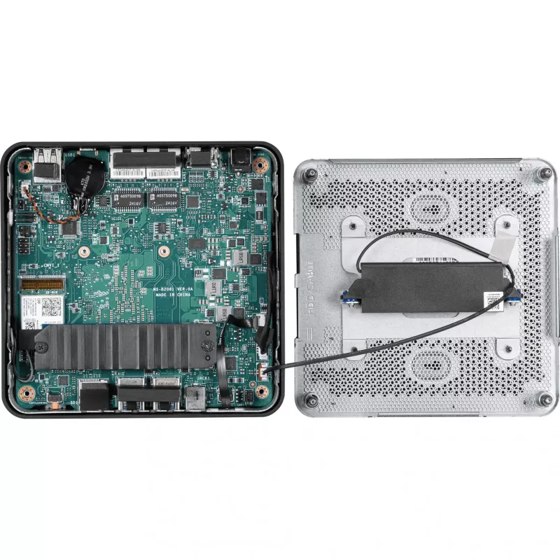 MSI Cubi NUC AI+ 2MG-007EU Copilot+ PC Intel Core Ultra 9 288V 32 GB LPDDR5x-SDRAM 1 TB SSD Windows 11 Pro Mini PC Μαύρο