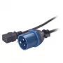 APC Καλώδιο τροφοδοσίας, C19 σε IEC309 16A, 2,5m, 2,5 m, IEC 309, Υποδοχή C19, 90 - 250 V, 16 A