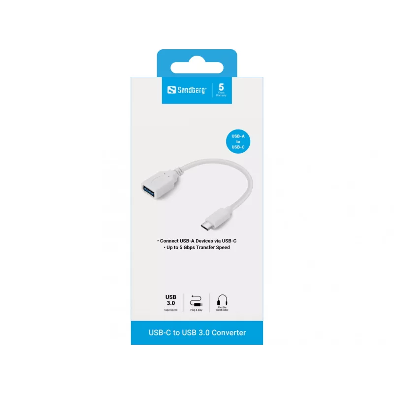 Μετατροπέας USB-C σε USB 3.0 Sandberg 136-05