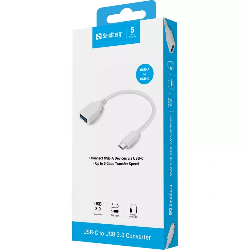 Μετατροπέας USB-C σε USB 3.0 Sandberg 136-05