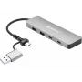Hub Sandberg USB-C/A σε 2xUSB-A+2xUSB-C