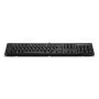 Πληκτρολόγιο HP 125 USB WD KBD Bulk 12 Full-size Wired QWERTY