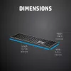 Ασύρματο πληκτρολόγιο HP 975 Dual-Mode Full-size Mechanical QWERTY
