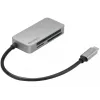 Sandberg USB-C Multi Card Reader Pro, CF, MMC, MicroSD (TransFlash), SD, SDHC, SDXC, xD, μαύρο, USB 3.2 Gen 1 (3.1 Gen 1) Type-C, 1 τεμ., 82 mm, 23 mm