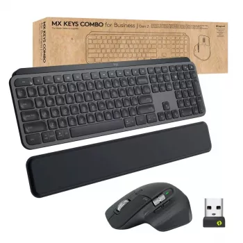 Σετ πληκτρολογίου-ποντικιού Logitech MX Keys Combo for Business Gen 2