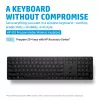 HP 455 Προγραμματιζόμενο ασύρματο πληκτρολόγιο, Full-Size (100 %), ασύρματο, RF Wireless, μεμβράνης, μαύρο