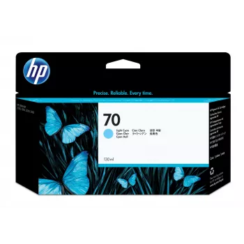 Μελάνι HP 70 ανοιχτό κυανό C9390A 130ml