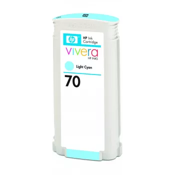 Μελάνι HP 70 ανοιχτό κυανό C9390A 130ml