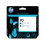 HP 70 μπλε και πράσινη κεφαλή εκτύπωσης DesignJet