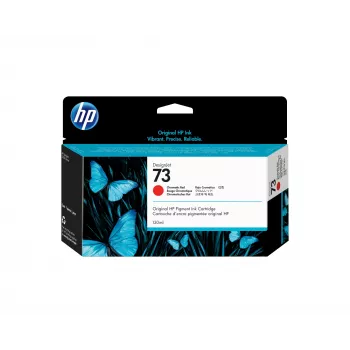 HP 73 CD951A κασέτα μελανιού, 130 ml, χρωματικό κόκκινο, μελάνι με χρωστικές Vivera, για DesignJet Z3200