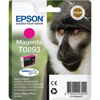 Epson Monkey Singlepack ματζέντα T0893 DURABrite Ultra Ink