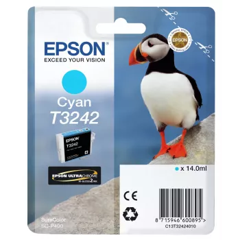 Epson SureColor T3242 cyan, cyan, 14 ml, 1 τεμ., 980 σελίδες