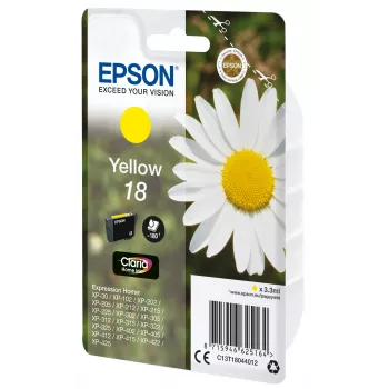 Epson Daisy ατομική συσκευασία κίτρινο 18 μελάνη Claria Home
