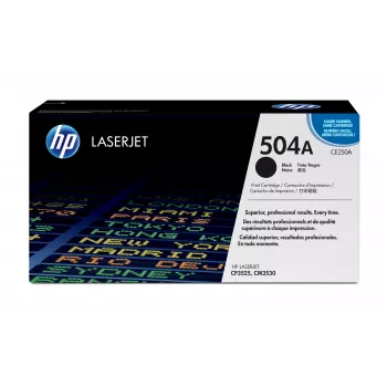 Τόνερ HP Cartridge No 504A HP 504A Μαύρο 6000 σελίδες