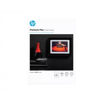 HP Premium Plus φωτογραφικό χαρτί σατέν 300 g/m² A4 (210 x 297 mm) 20 φύλλα