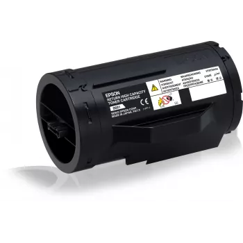 Epson κασέτα τόνερ επιστροφής υψηλής χωρητικότητας μαύρη 10k, 10000 σελίδες, μαύρο, 1 τεμ.