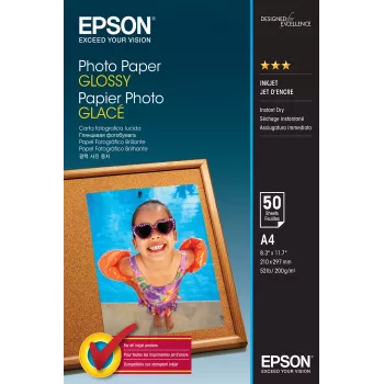 Φωτογραφικό χαρτί γυαλιστερό Epson C13S042539 A4 50 φύλλα
