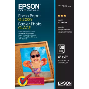 Epson φωτογραφικό χαρτί γυαλιστερό - 10x15cm - 100 φύλλα