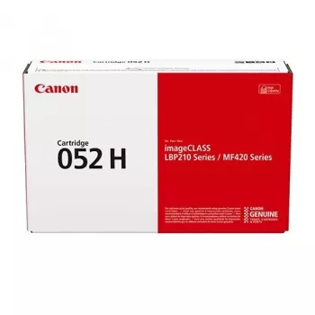 Canon 052 H Κασέτα Τόνερ Γνήσια Μαύρη