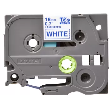 Ταινία ετικετών Brother TZE-243 μπλε σε λευκό