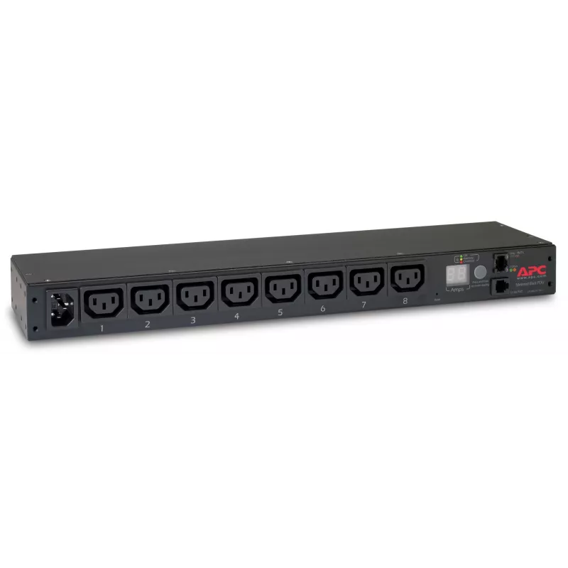APC AP7820B μονάδα διανομής ισχύος (PDU) 8 έξοδοι AC 0U/1U μαύρο