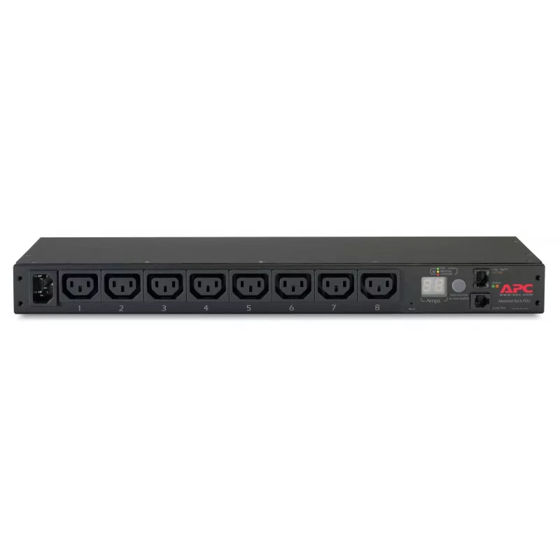 APC AP7820B μονάδα διανομής ισχύος (PDU) 8 έξοδοι AC 0U/1U μαύρο