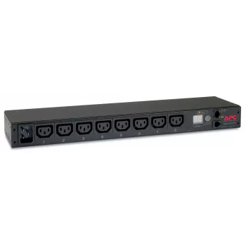 APC AP7821B μονάδα διανομής ισχύος (PDU) 8 υποδοχές AC 0U/1U μαύρο