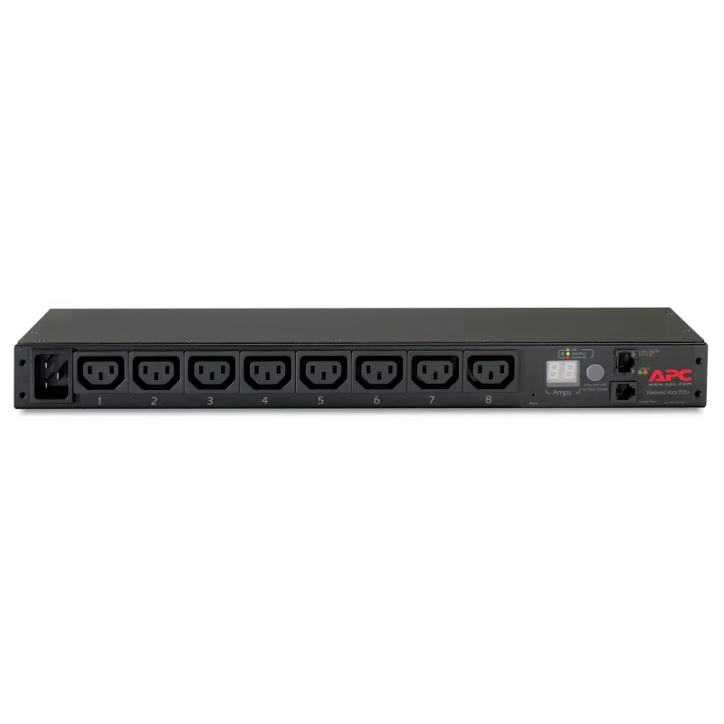 APC AP7821B μονάδα διανομής ισχύος (PDU) 8 υποδοχές AC 0U/1U μαύρο